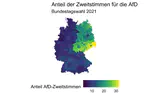 What are the predictors of the party success of the Alternative fuer Deutschland (AfD) in the 2021 German federal elections?